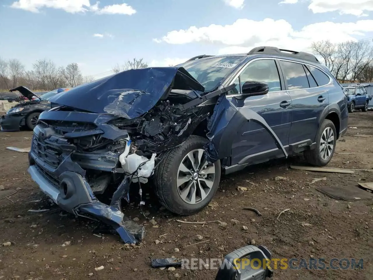 1 Photograph of a damaged car 4S4BTANC3S3207973 SUBARU OUTBACK 2025