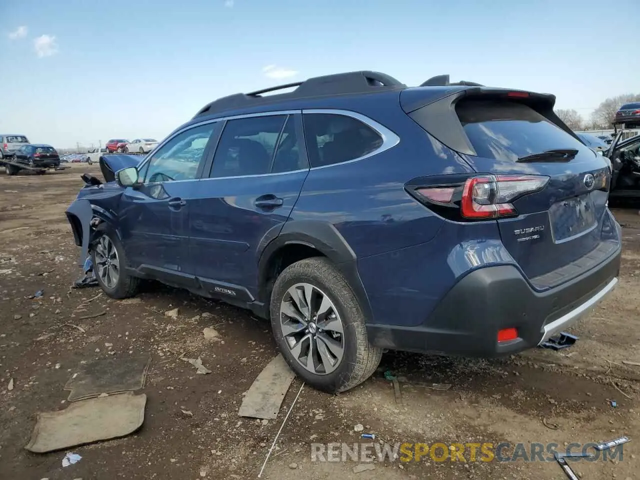 2 Photograph of a damaged car 4S4BTANC3S3207973 SUBARU OUTBACK 2025