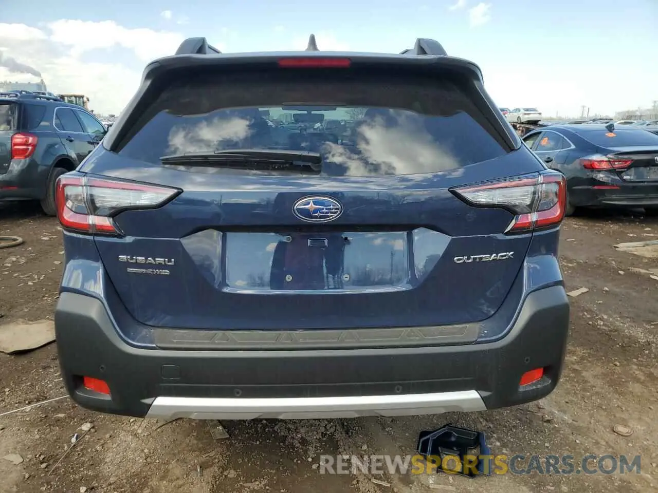 6 Photograph of a damaged car 4S4BTANC3S3207973 SUBARU OUTBACK 2025
