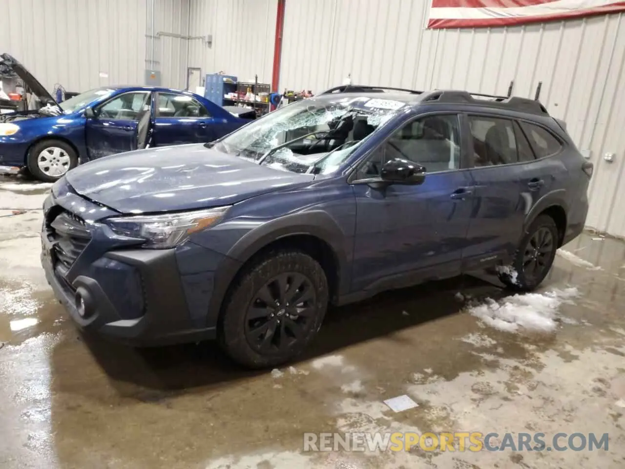 1 Photograph of a damaged car 4S4BTGLD2S3144203 SUBARU OUTBACK 2025