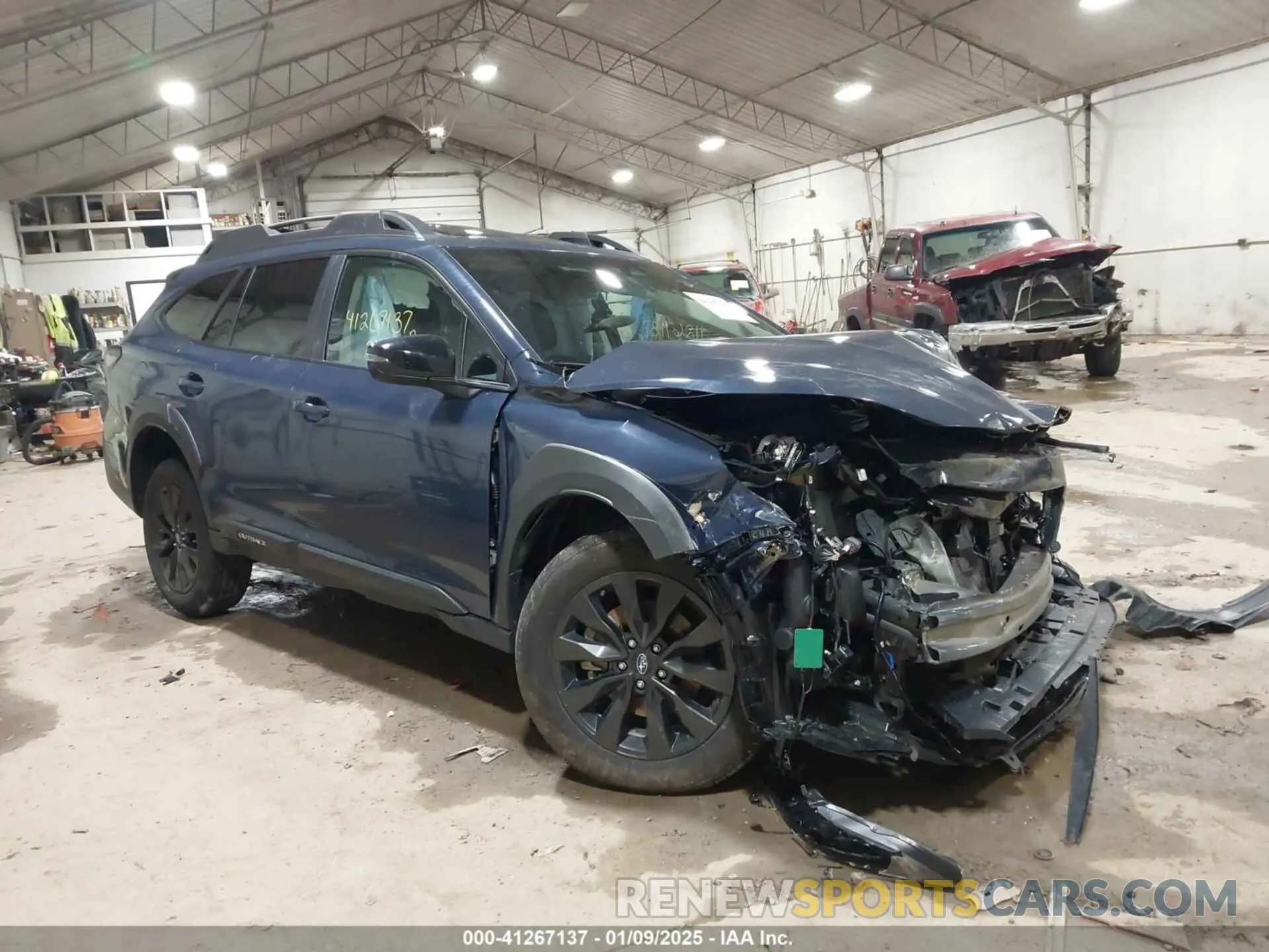 1 Photograph of a damaged car 4S4BTGLD7S3113545 SUBARU OUTBACK 2025