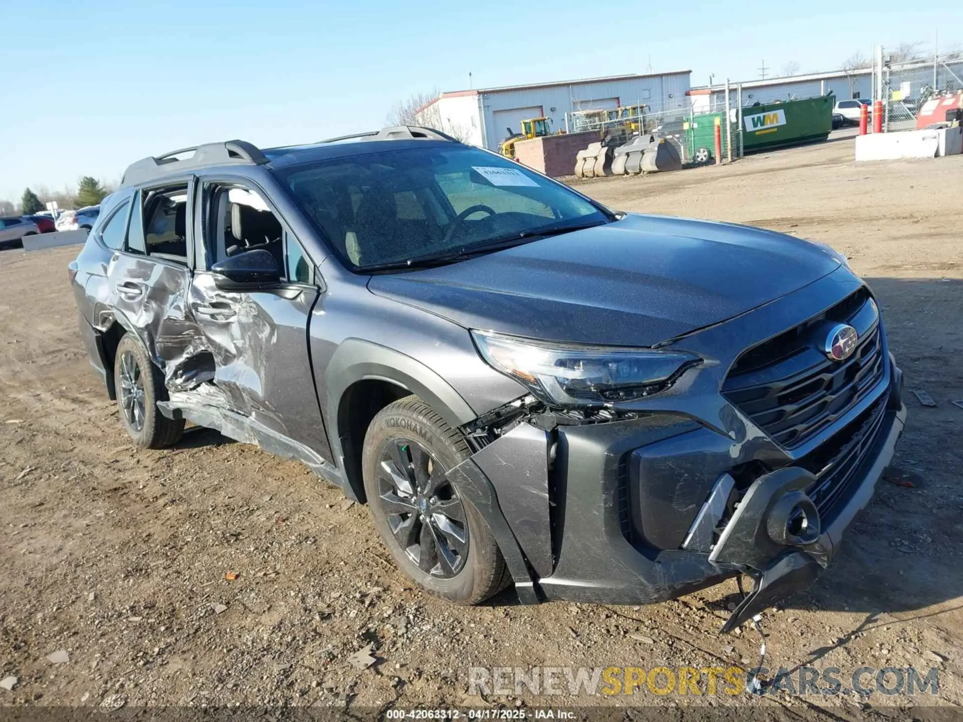1 Фотография поврежденного автомобиля 4S4BTGLD8S3148403 SUBARU OUTBACK 2025