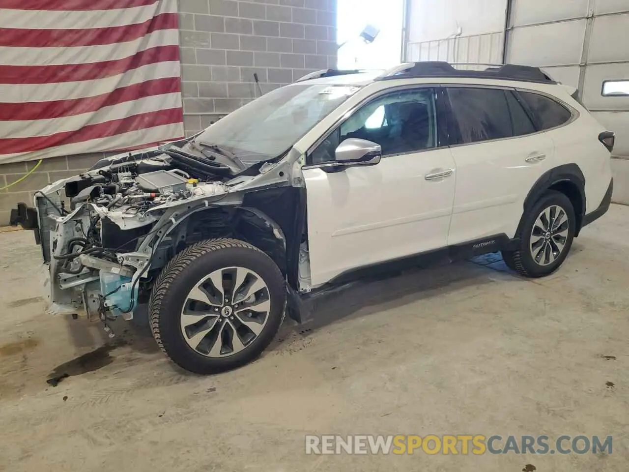 1 Photograph of a damaged car 4S4BTGPD5S3219292 SUBARU OUTBACK 2025