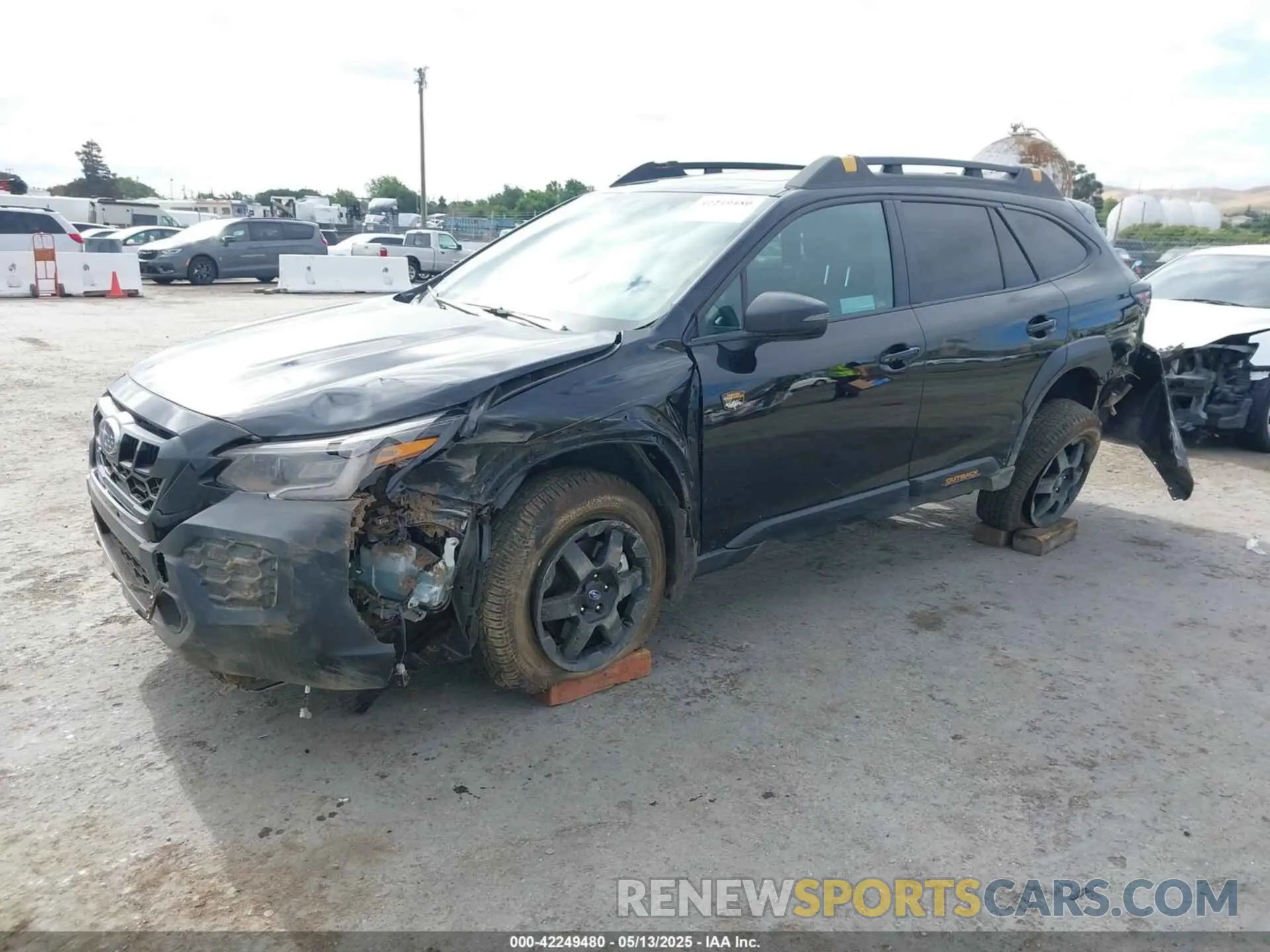 2 Photograph of a damaged car 4S4BTGUD0S3225683 SUBARU OUTBACK 2025