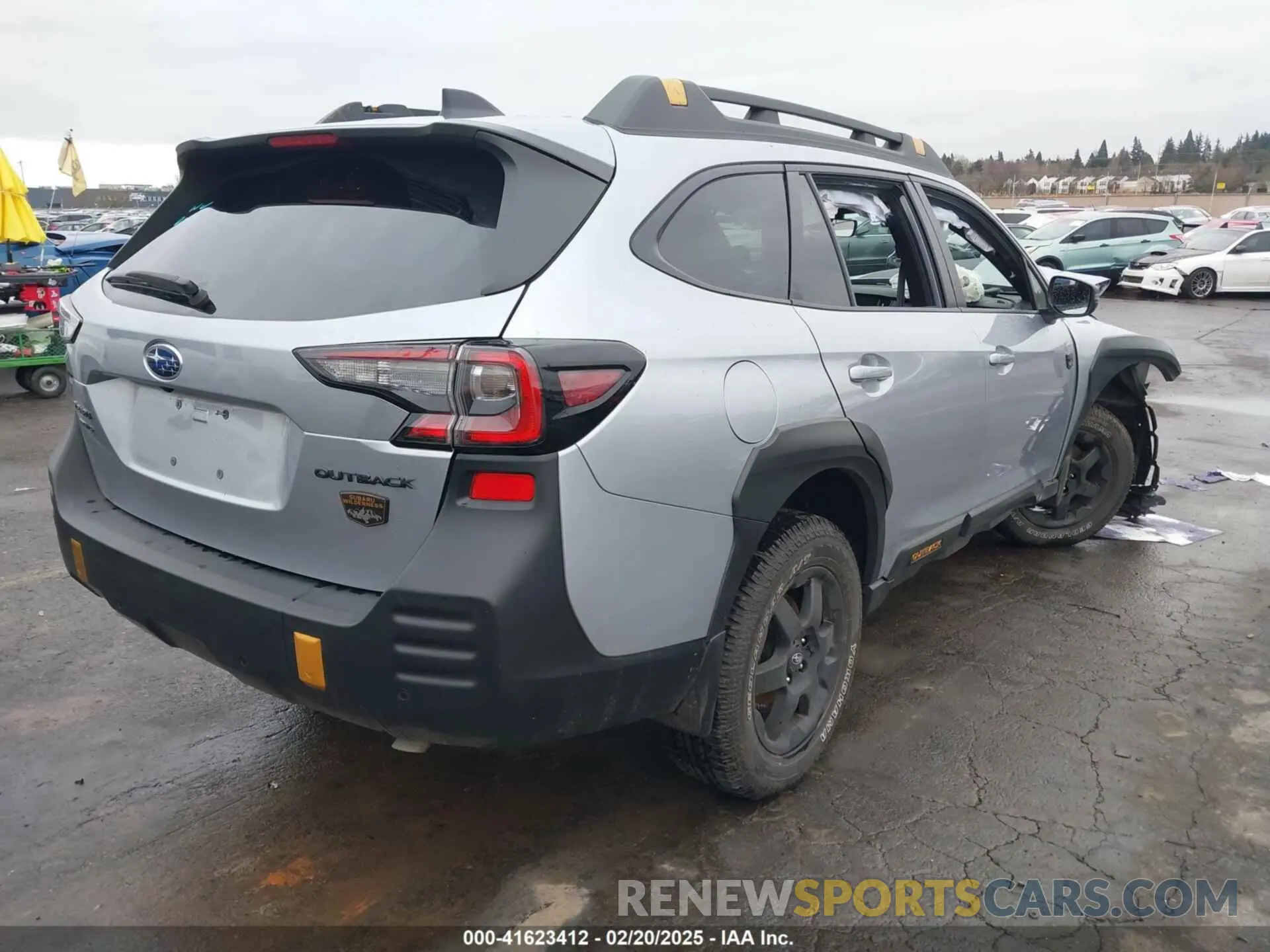 4 Фотография поврежденного автомобиля 4S4BTGUD9S3101413 SUBARU OUTBACK 2025