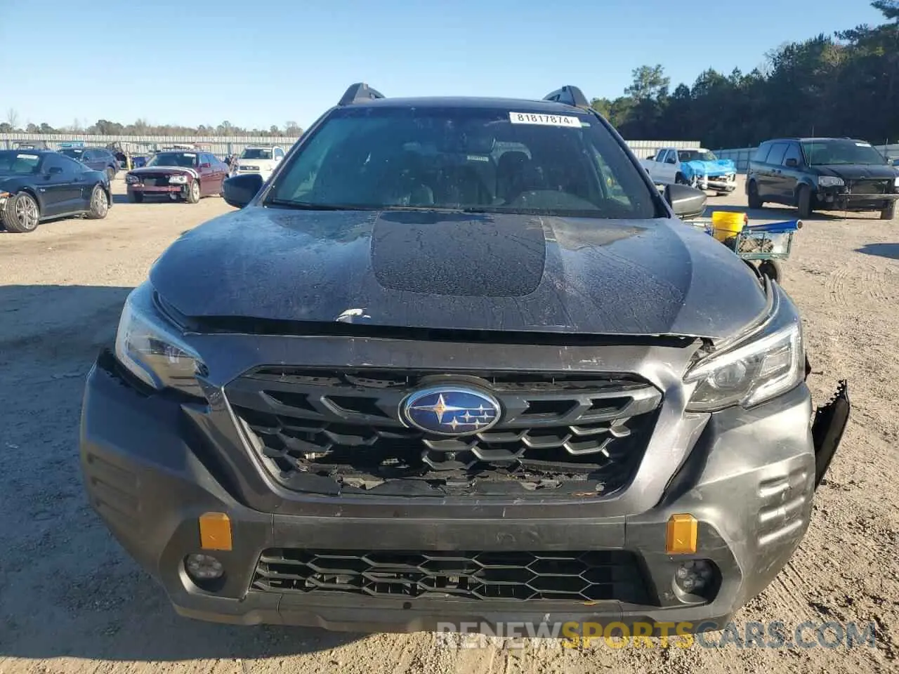 5 Photograph of a damaged car 4S4BTGUD9N3155637 SUBARU OUTBACK WI 2022