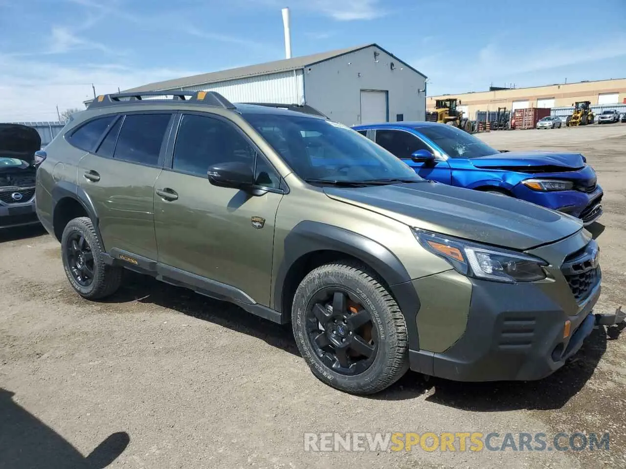 4 Фотография поврежденного автомобиля 4S4BTHTDXN3208272 SUBARU OUTBACK WI 2022