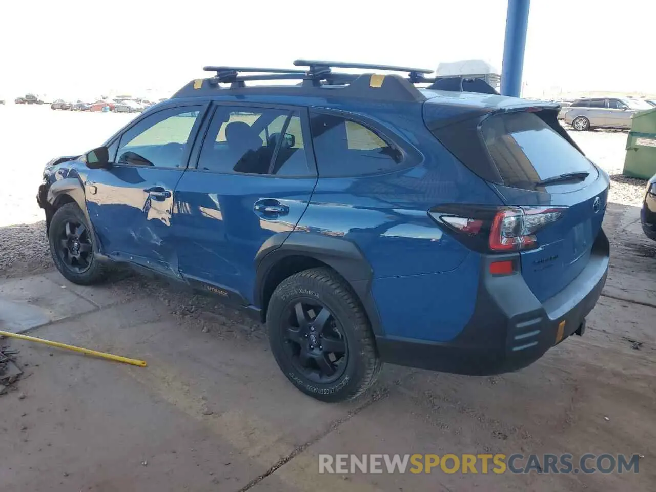 2 Photograph of a damaged car 4S4BTGSD4P3103998 SUBARU OUTBACK WI 2023