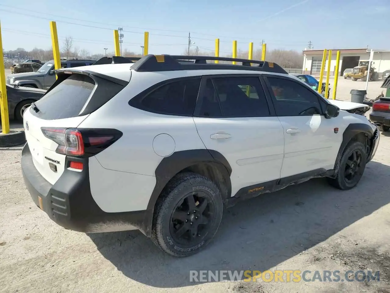 3 Фотография поврежденного автомобиля 4S4BTGUDXP3111827 SUBARU OUTBACK WI 2023