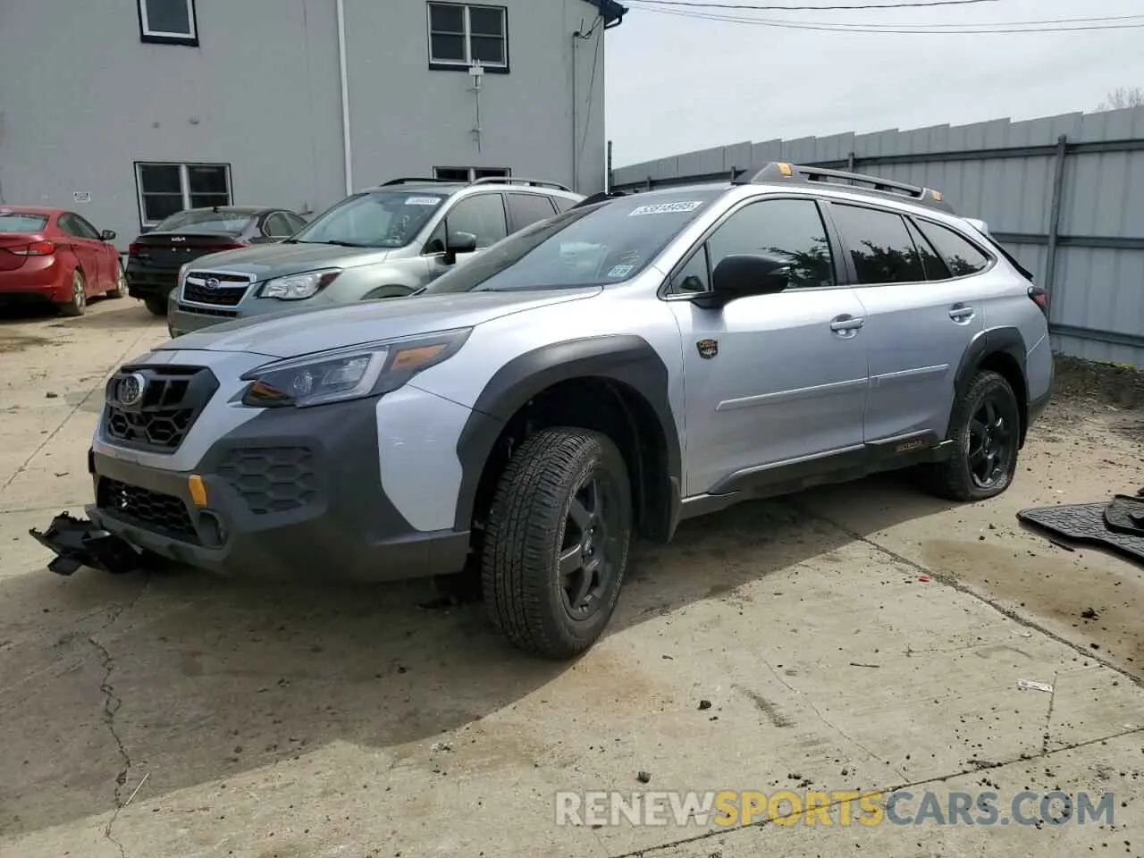 1 Photograph of a damaged car 4S4BTGUD0R3176043 SUBARU OUTBACK WI 2024