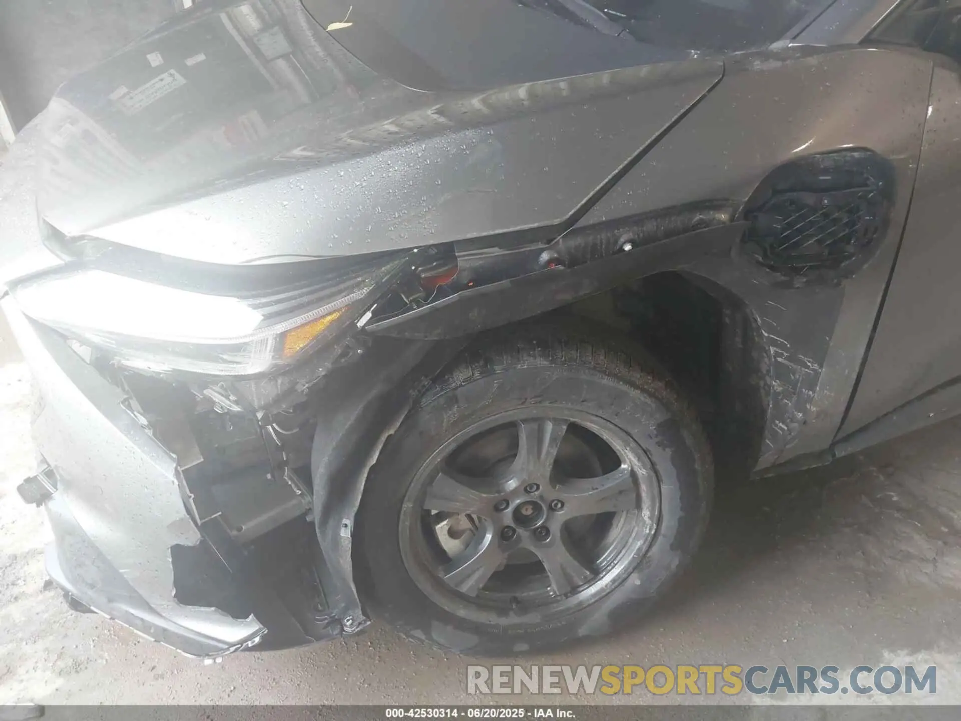6 Photograph of a damaged car JTMABABA1PA020837 SUBARU SOLTERRA 2023