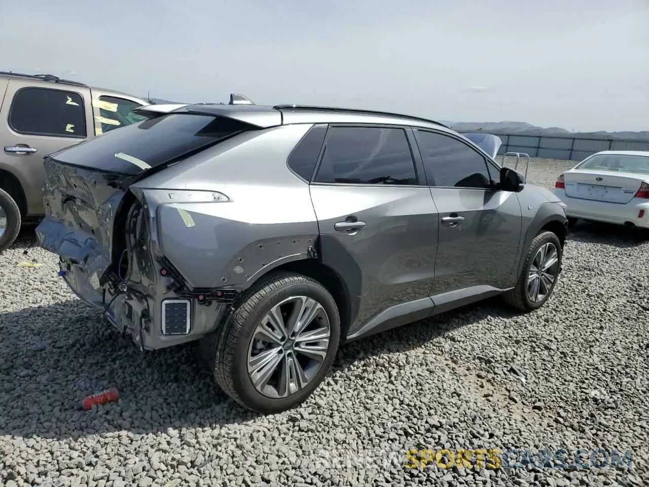 3 Photograph of a damaged car JTMABABA3RA071257 SUBARU SOLTERRA P 2024