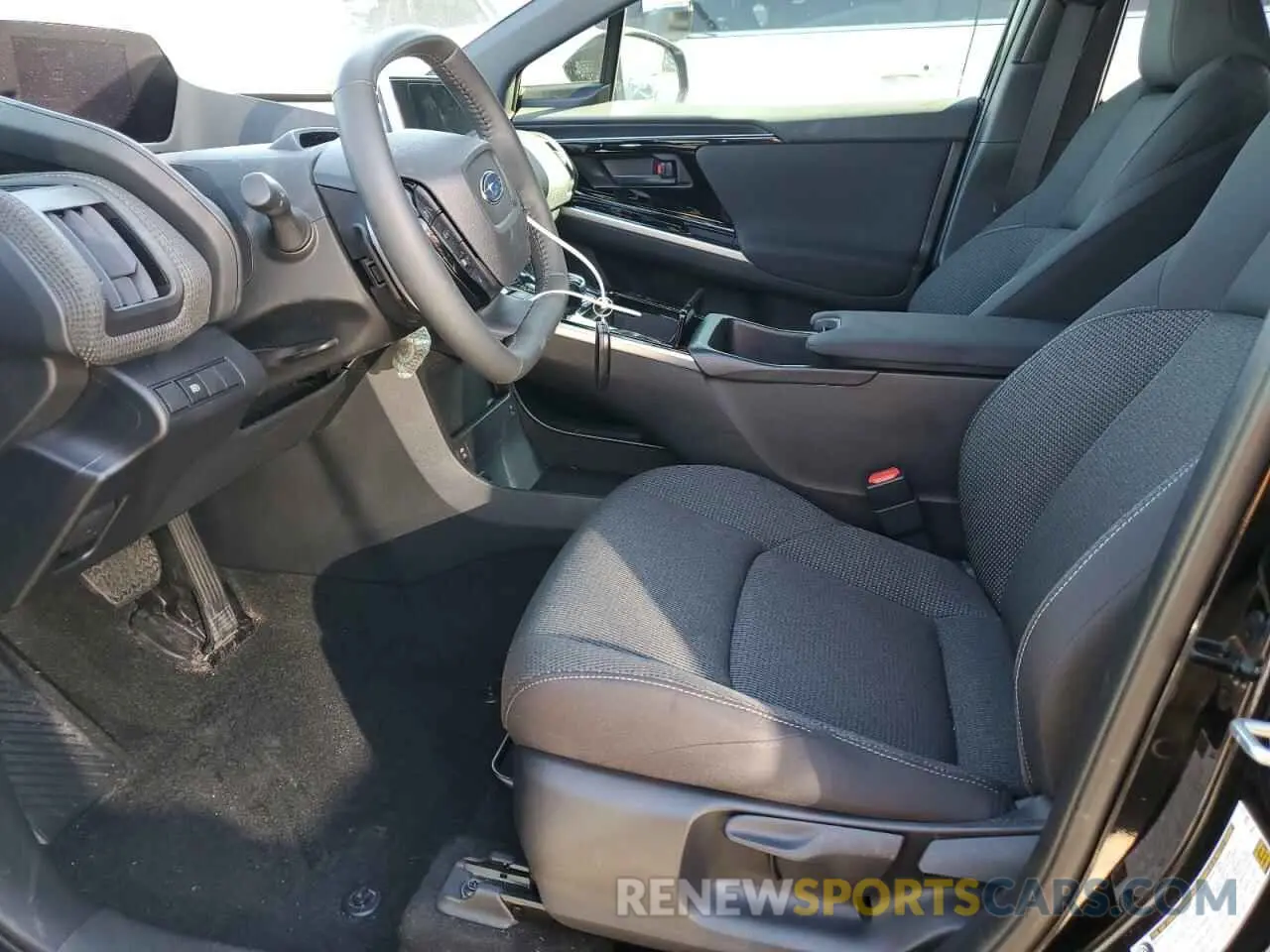 7 Фотография поврежденного автомобиля JTMABABA9RA064491 SUBARU SOLTERRA P 2024