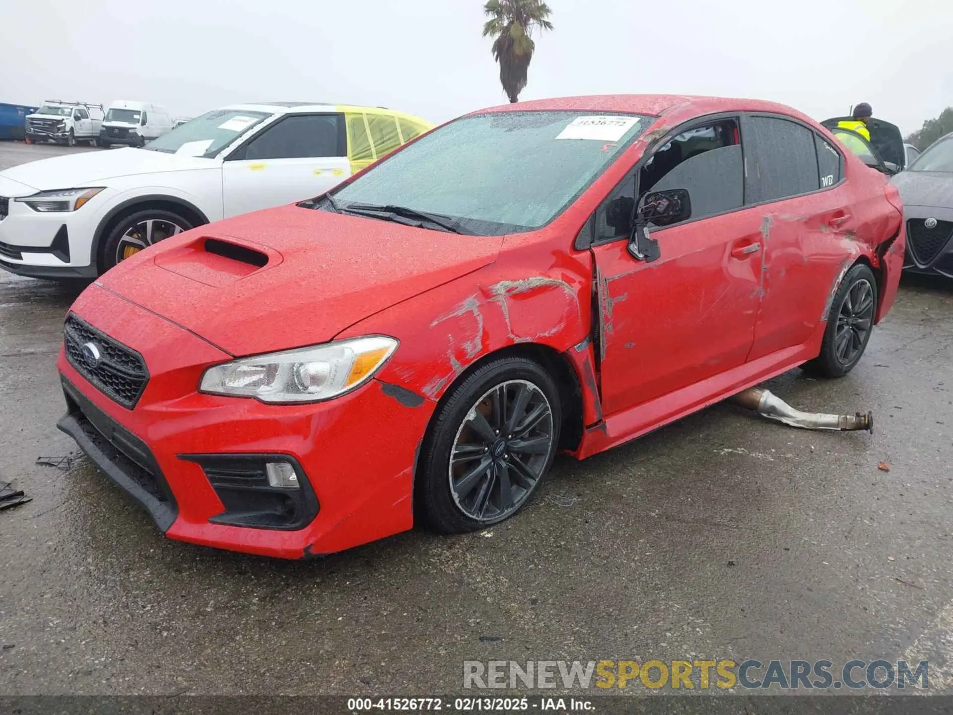 2 Photograph of a damaged car JF1VA1A60K9813743 SUBARU WRX 2019