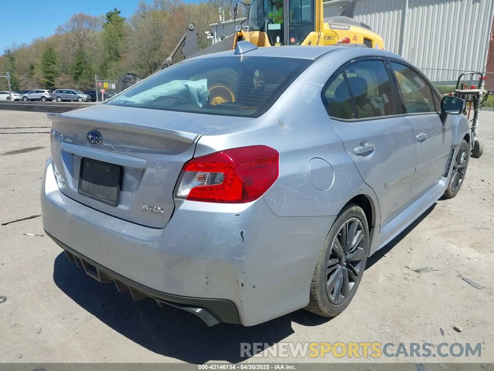 4 Photograph of a damaged car JF1VA1A60K9831241 SUBARU WRX 2019