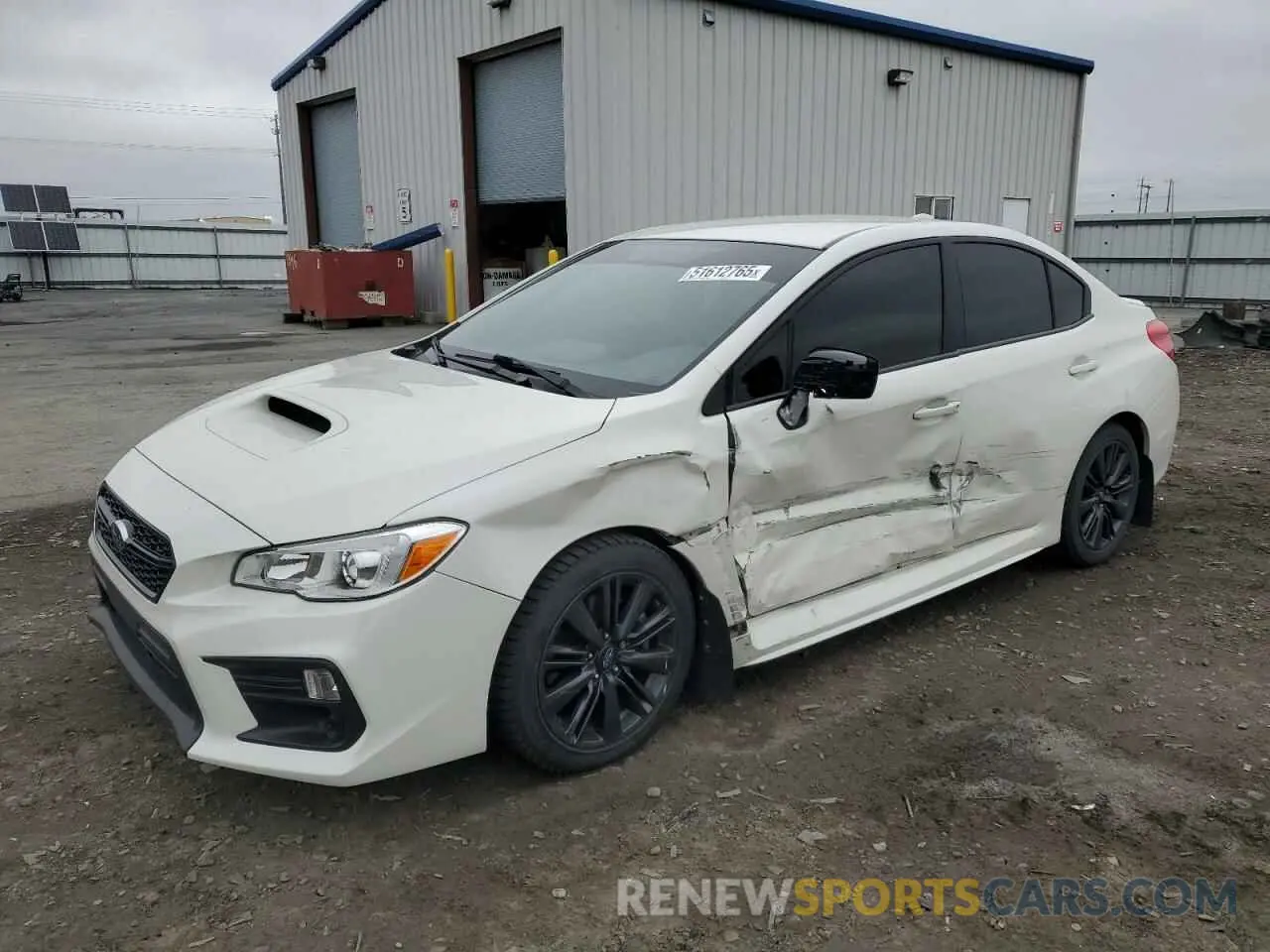 1 Photograph of a damaged car JF1VA1A62K9816305 SUBARU WRX 2019