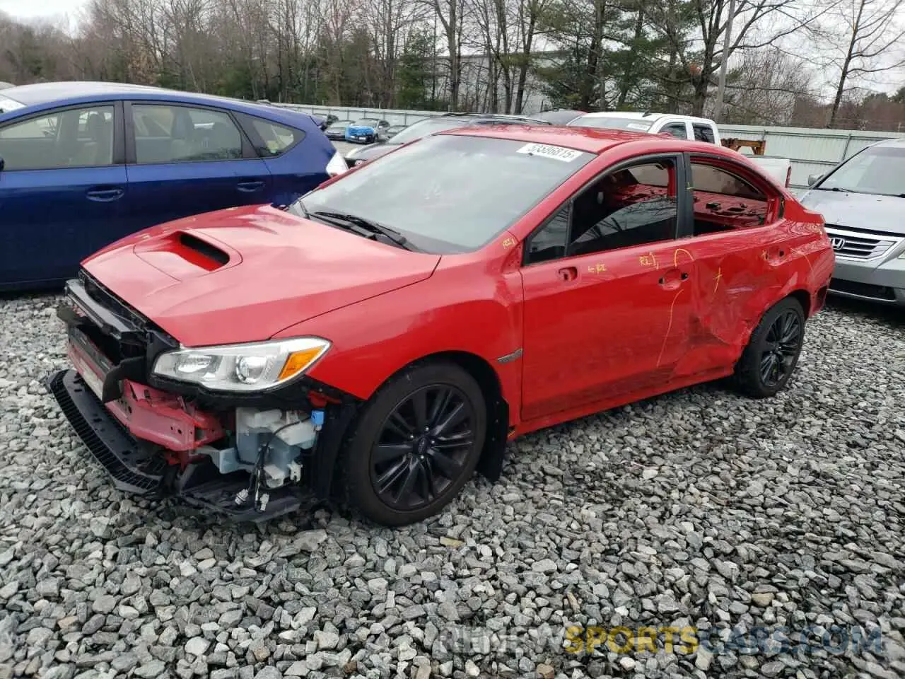 1 Фотография поврежденного автомобиля JF1VA1A64K9809081 SUBARU WRX 2019