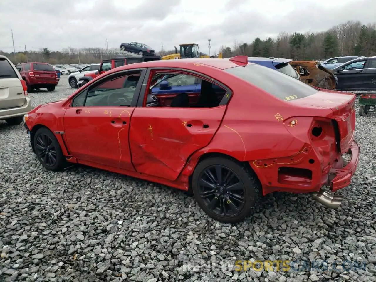 2 Фотография поврежденного автомобиля JF1VA1A64K9809081 SUBARU WRX 2019