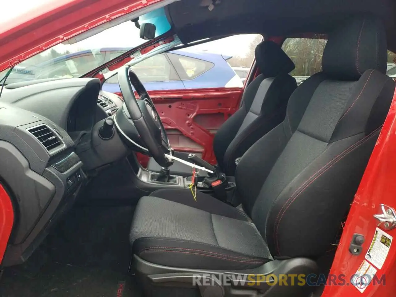7 Фотография поврежденного автомобиля JF1VA1A64K9809081 SUBARU WRX 2019