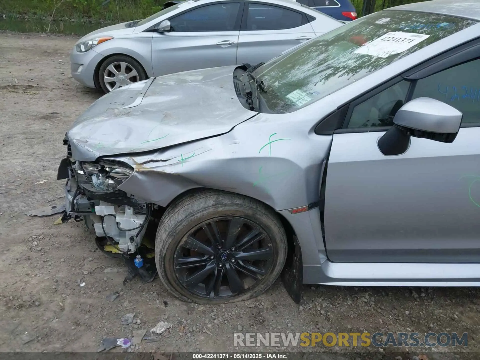 6 Photograph of a damaged car JF1VA1A65K9802124 SUBARU WRX 2019