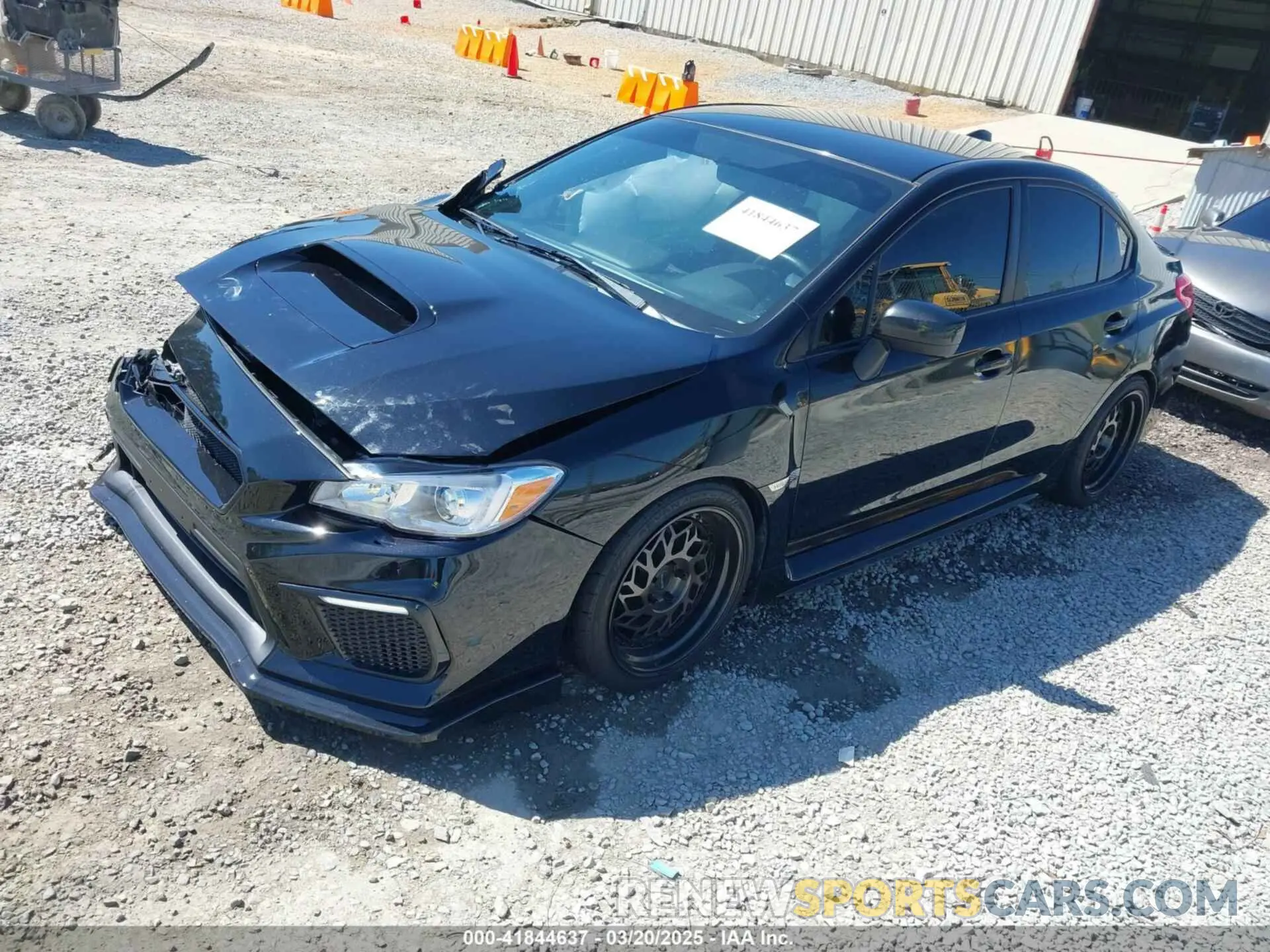 2 Photograph of a damaged car JF1VA1A65K9805833 SUBARU WRX 2019