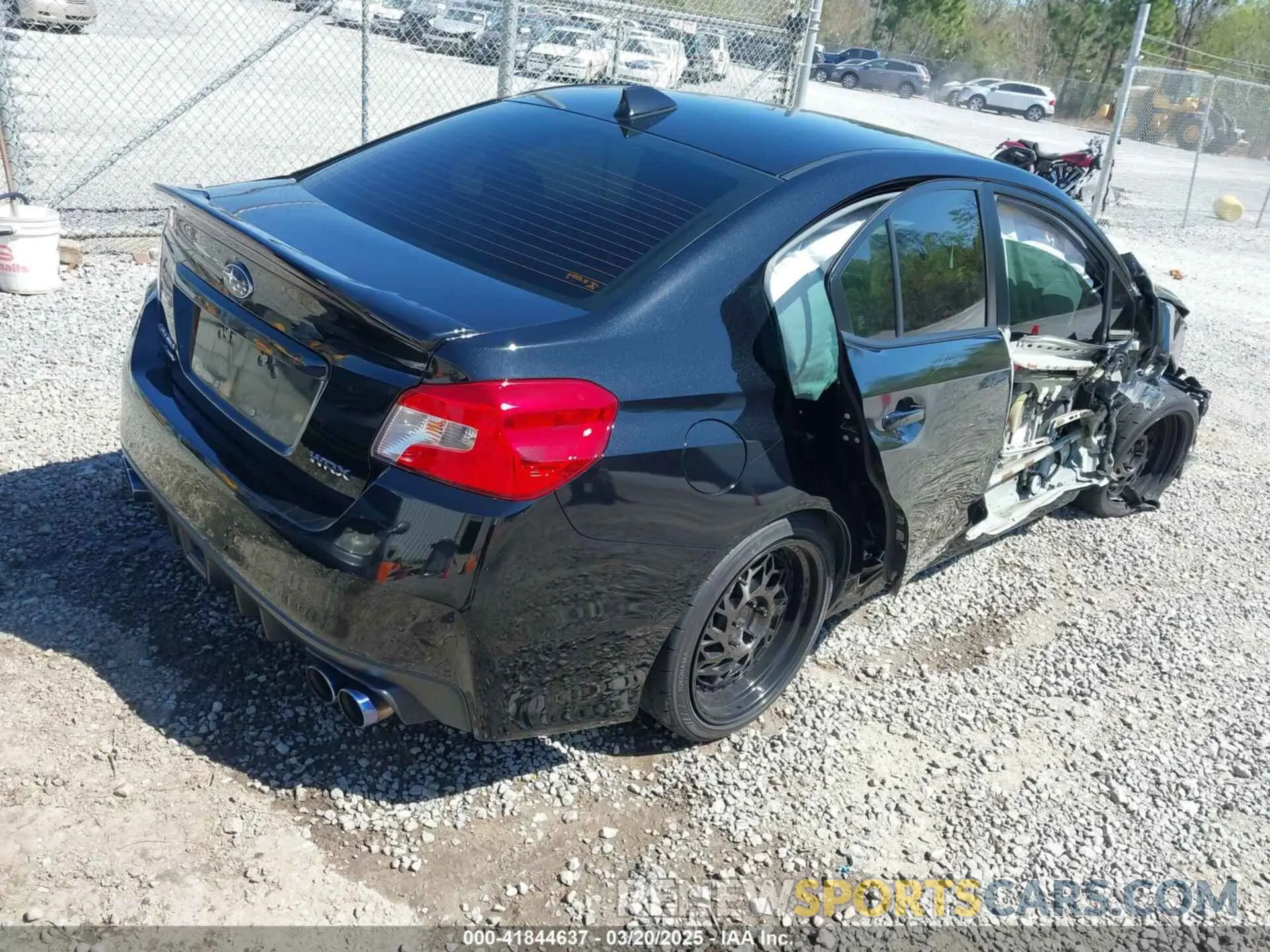 4 Photograph of a damaged car JF1VA1A65K9805833 SUBARU WRX 2019