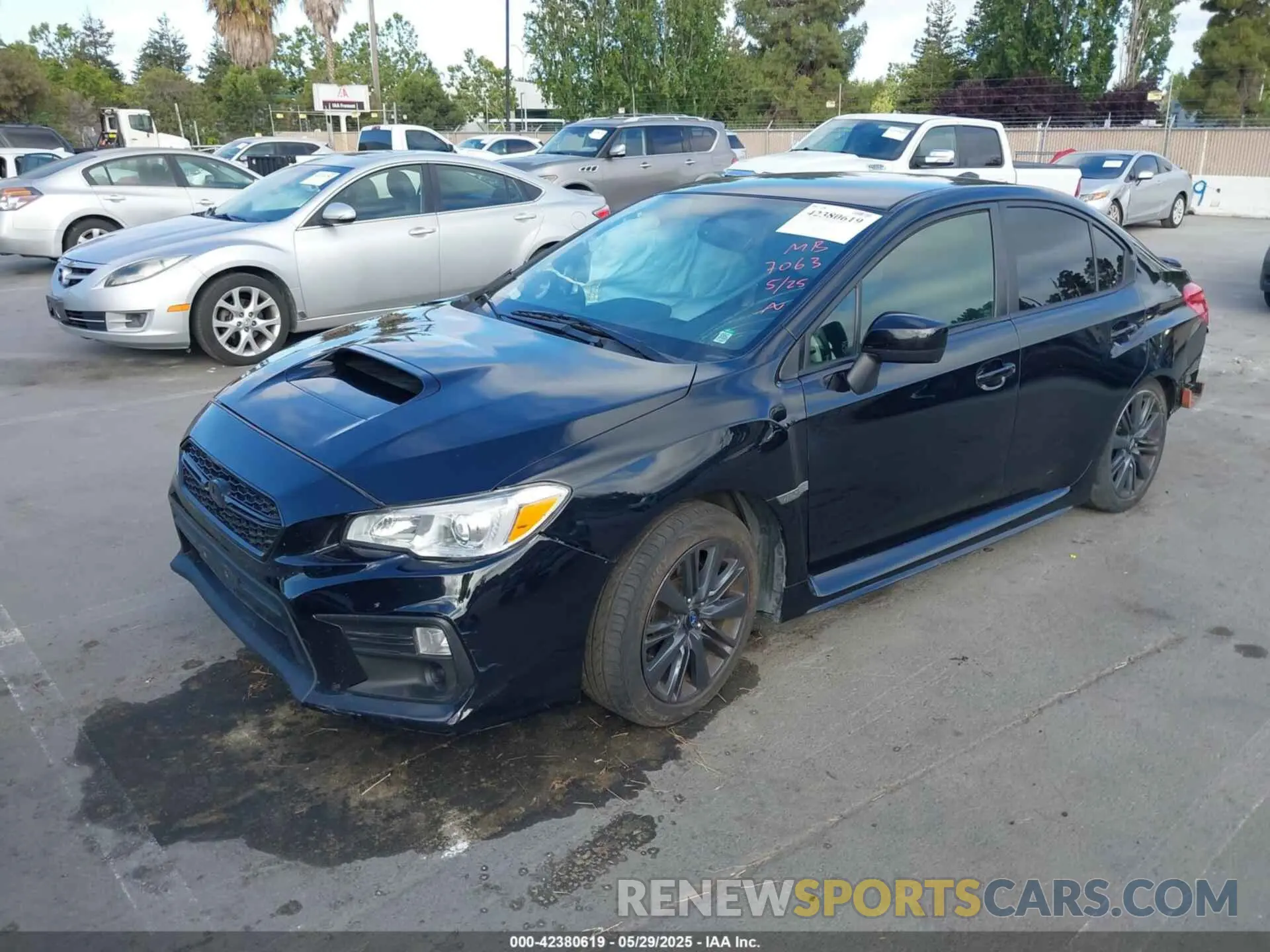 2 Фотография поврежденного автомобиля JF1VA1A65K9815424 SUBARU WRX 2019