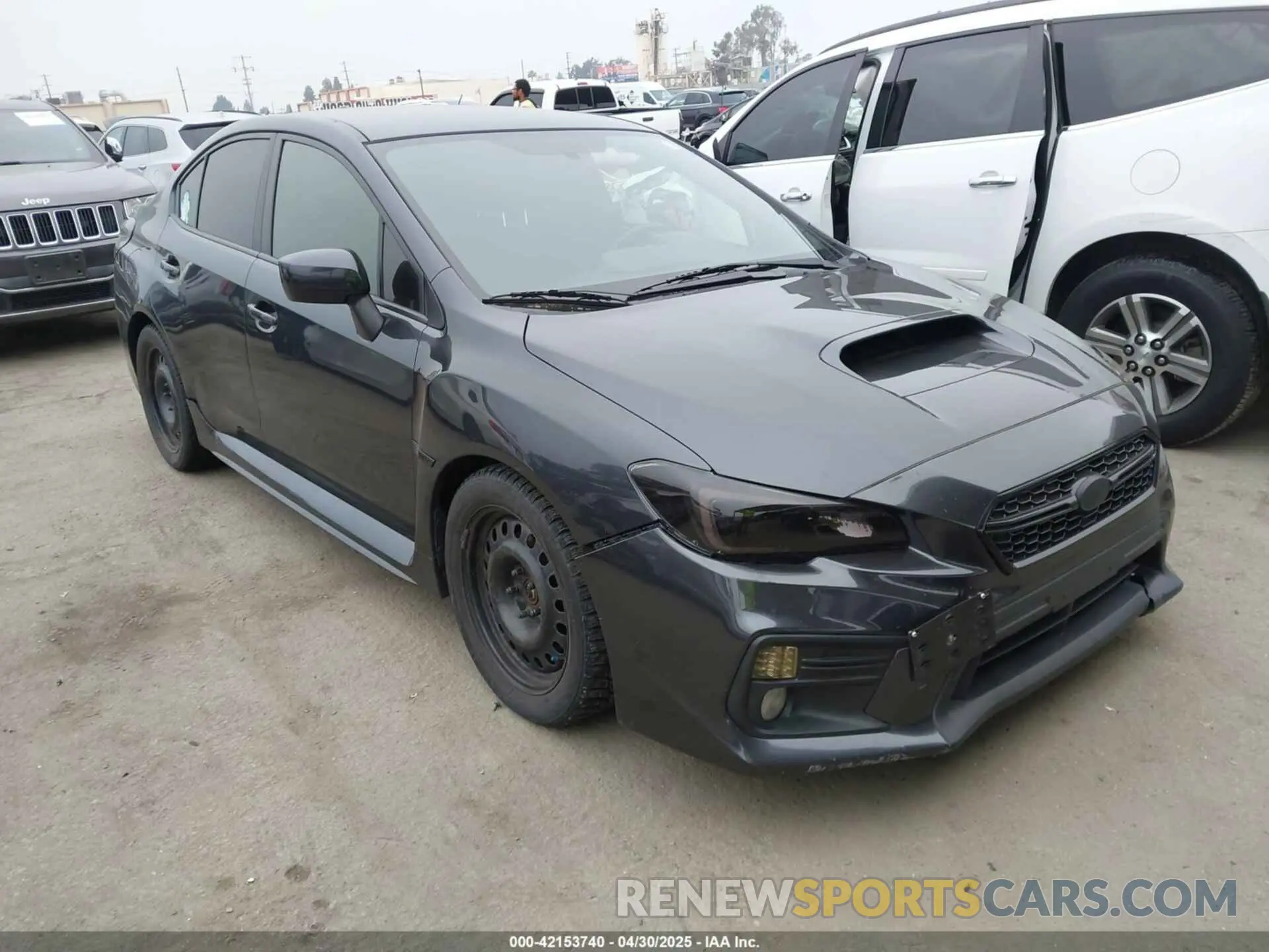 1 Фотография поврежденного автомобиля JF1VA1A66K9826352 SUBARU WRX 2019