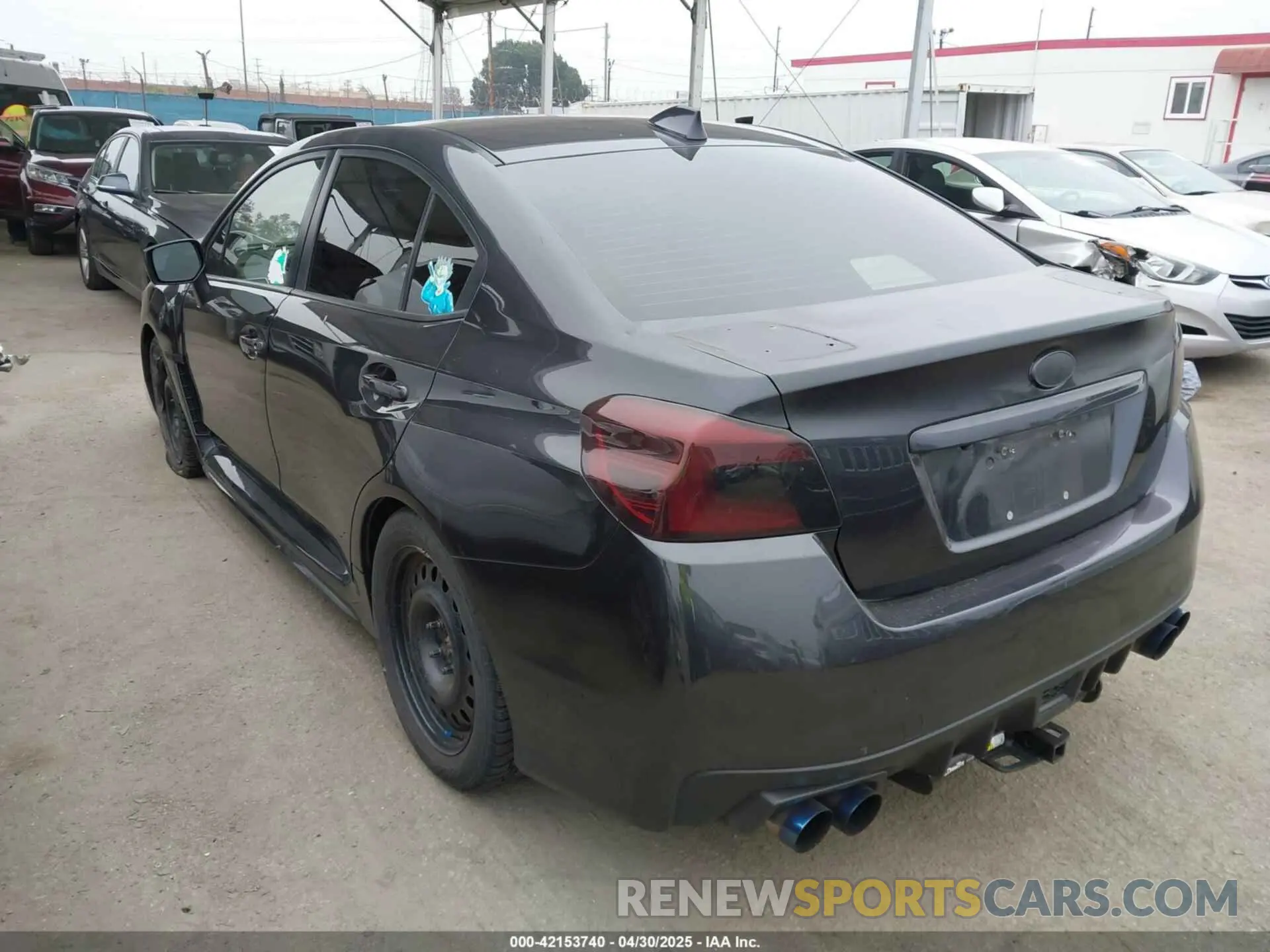 3 Фотография поврежденного автомобиля JF1VA1A66K9826352 SUBARU WRX 2019