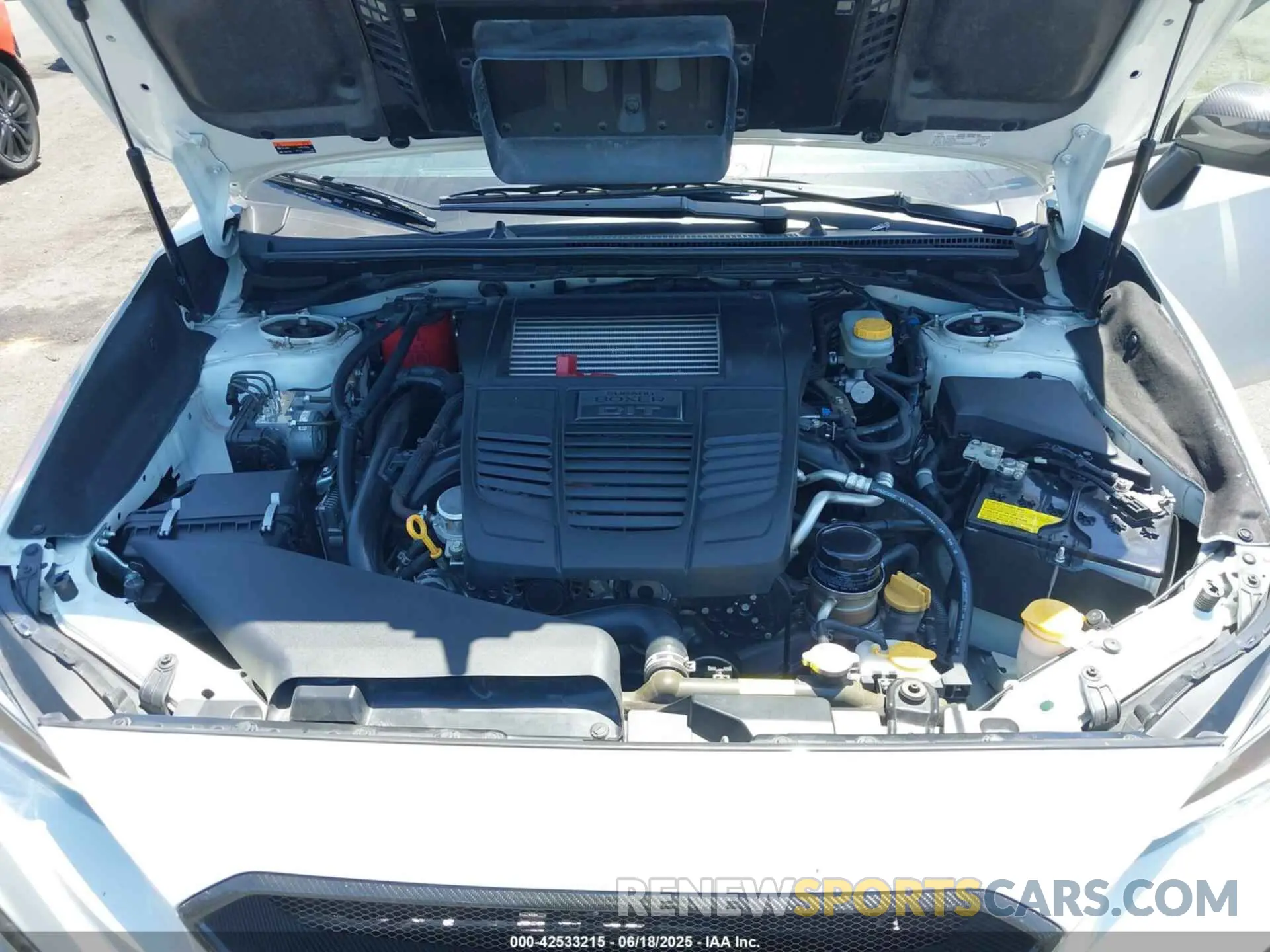 10 Photograph of a damaged car JF1VA1A67K9831432 SUBARU WRX 2019