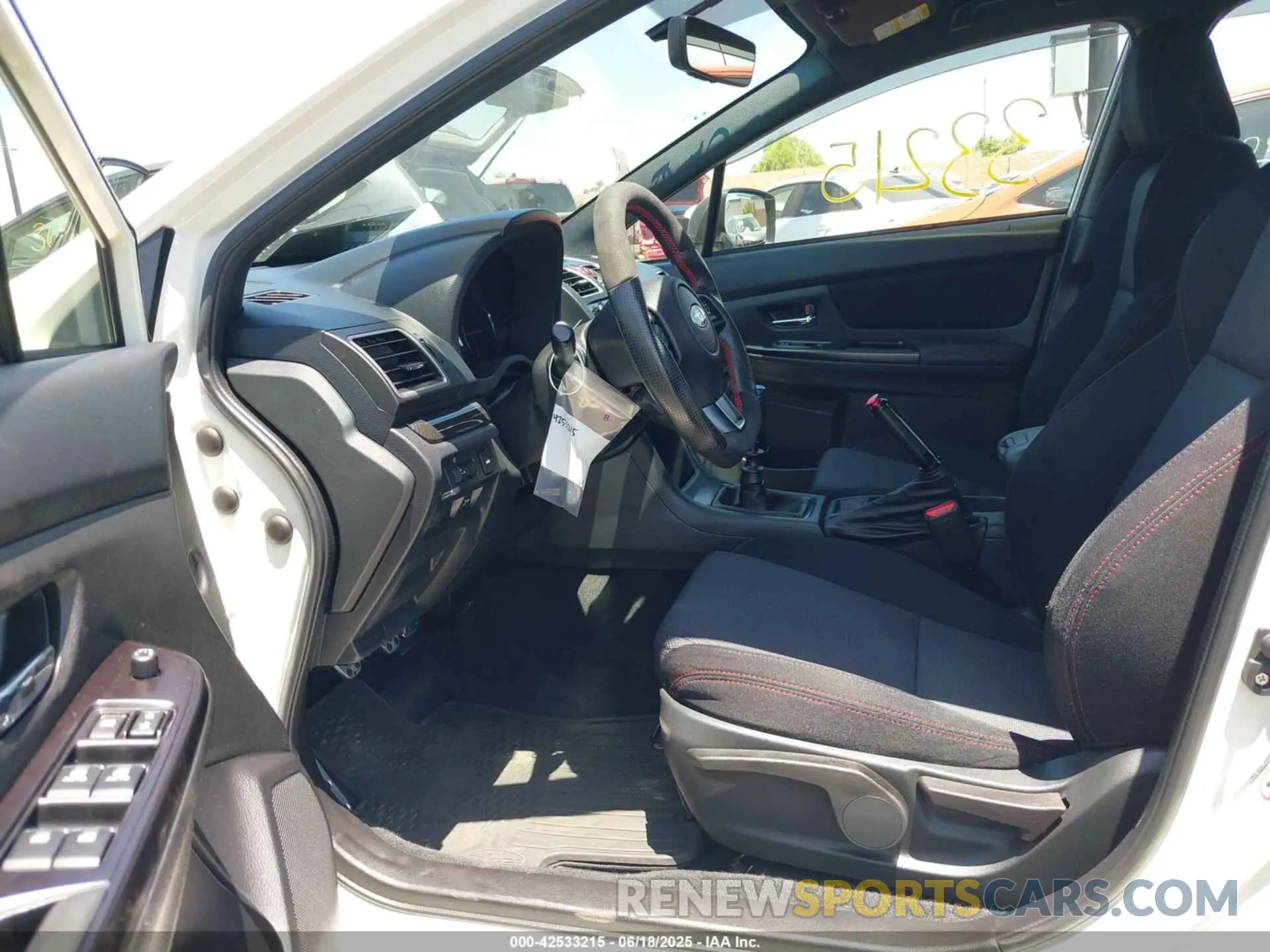 5 Photograph of a damaged car JF1VA1A67K9831432 SUBARU WRX 2019