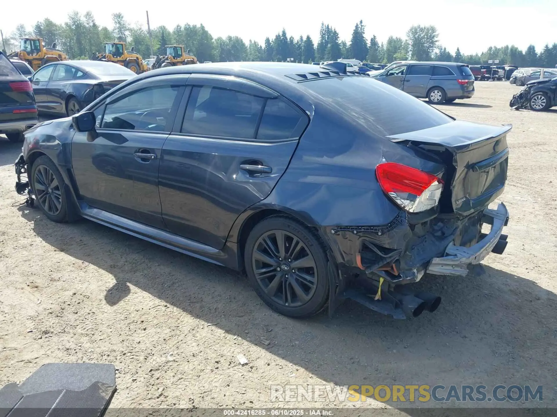 3 Photograph of a damaged car JF1VA1A6XK9815645 SUBARU WRX 2019