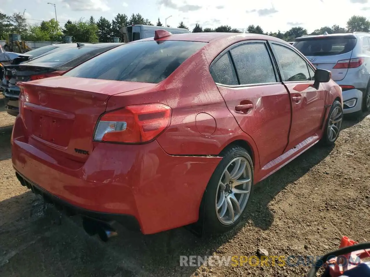 3 Photograph of a damaged car JF1VA1B61K9801194 SUBARU WRX 2019
