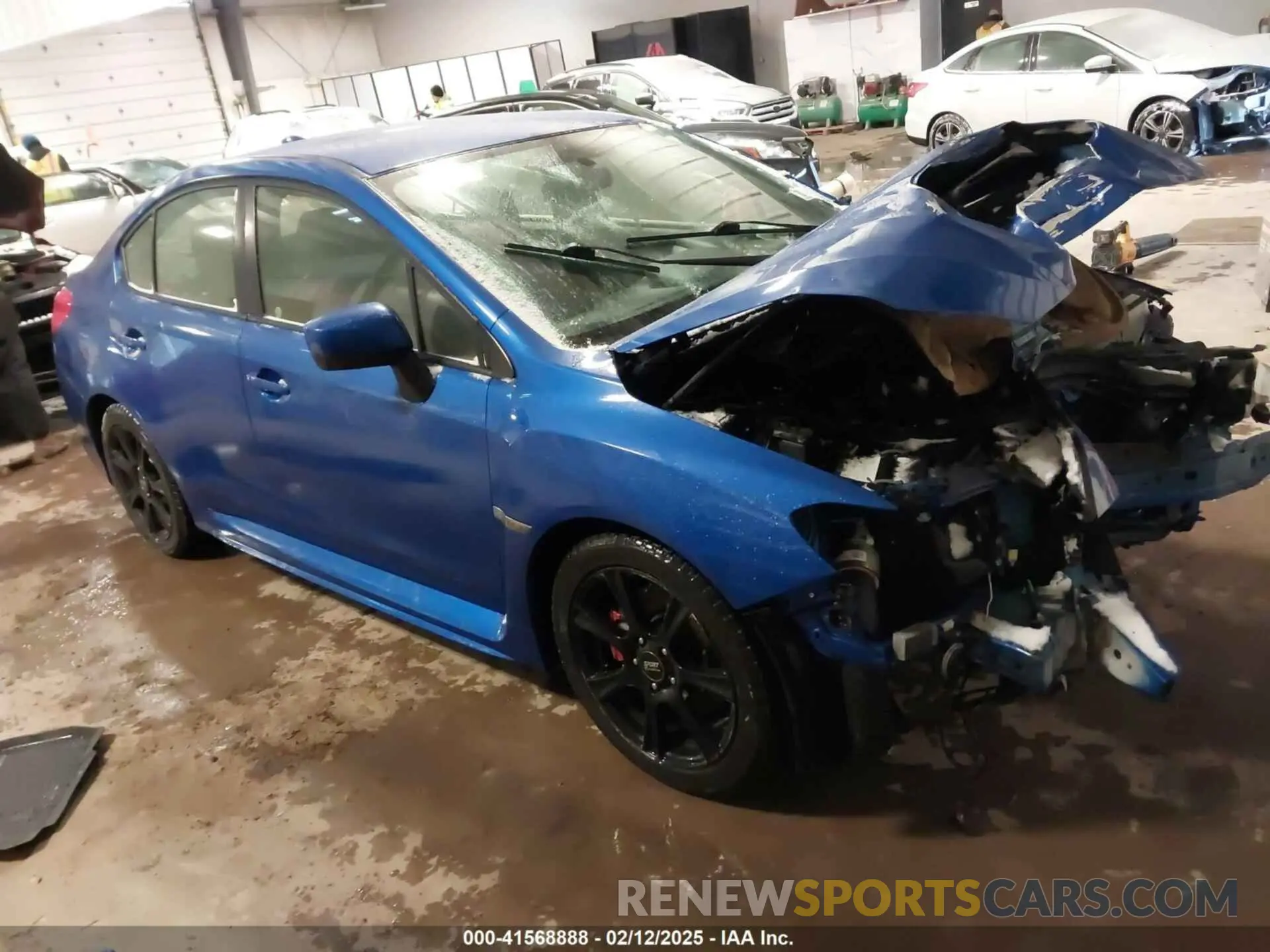 1 Фотография поврежденного автомобиля JF1VA1B62K9815539 SUBARU WRX 2019