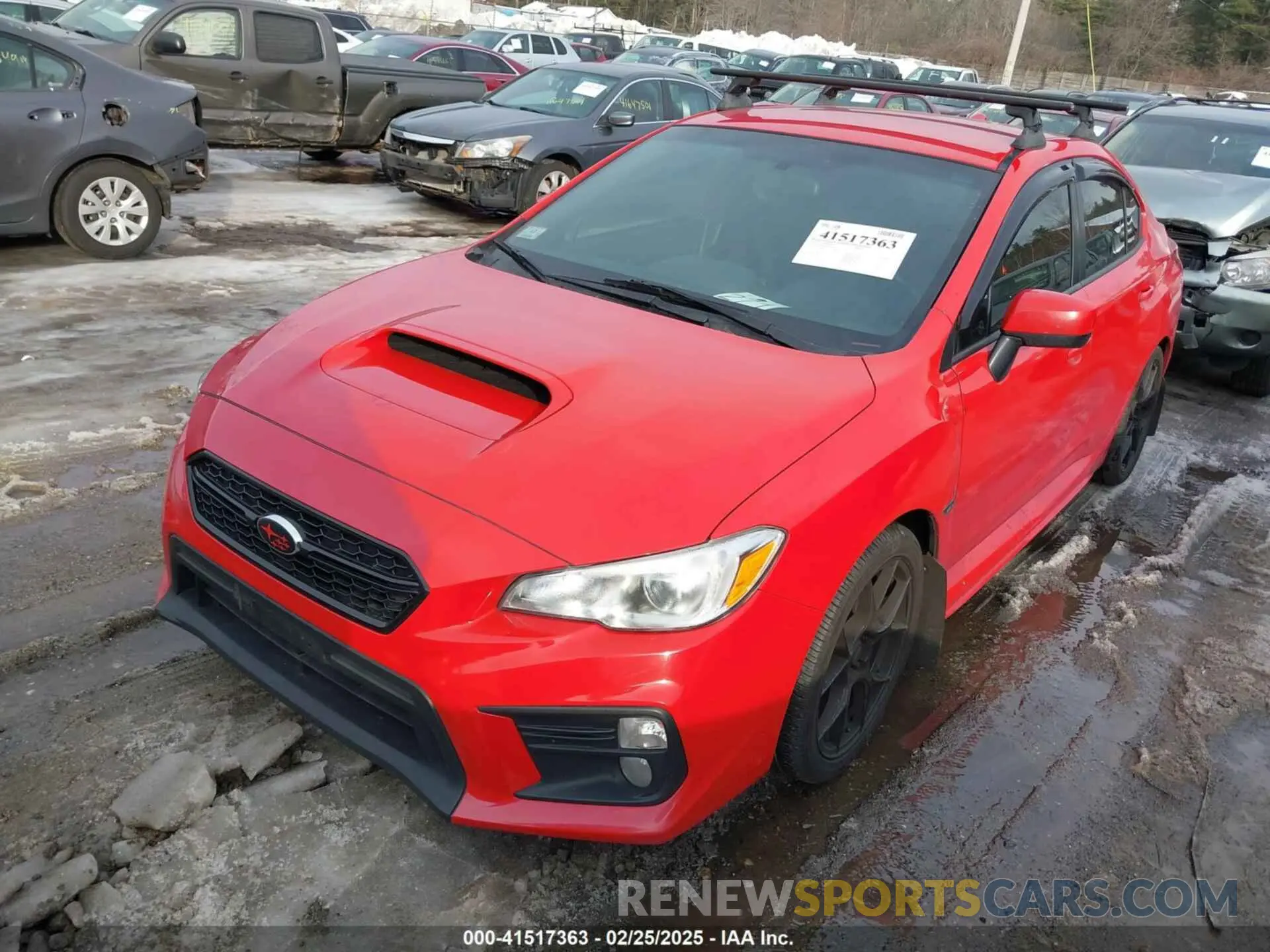 6 Photograph of a damaged car JF1VA1B63K9803139 SUBARU WRX 2019