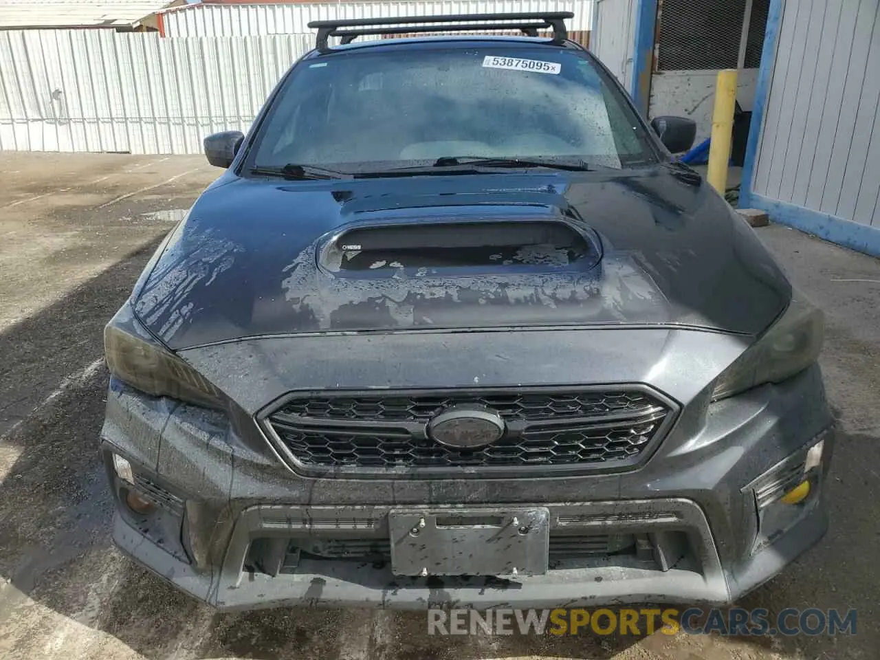 5 Photograph of a damaged car JF1VA1B66K9810571 SUBARU WRX 2019