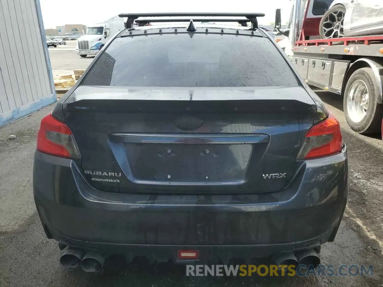 6 Photograph of a damaged car JF1VA1B66K9810571 SUBARU WRX 2019