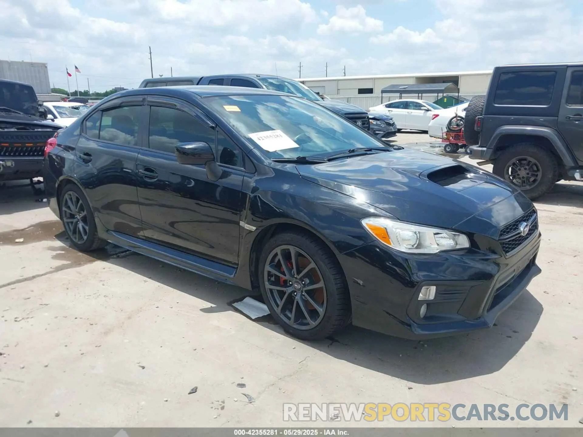 1 Фотография поврежденного автомобиля JF1VA1B6XK9819080 SUBARU WRX 2019
