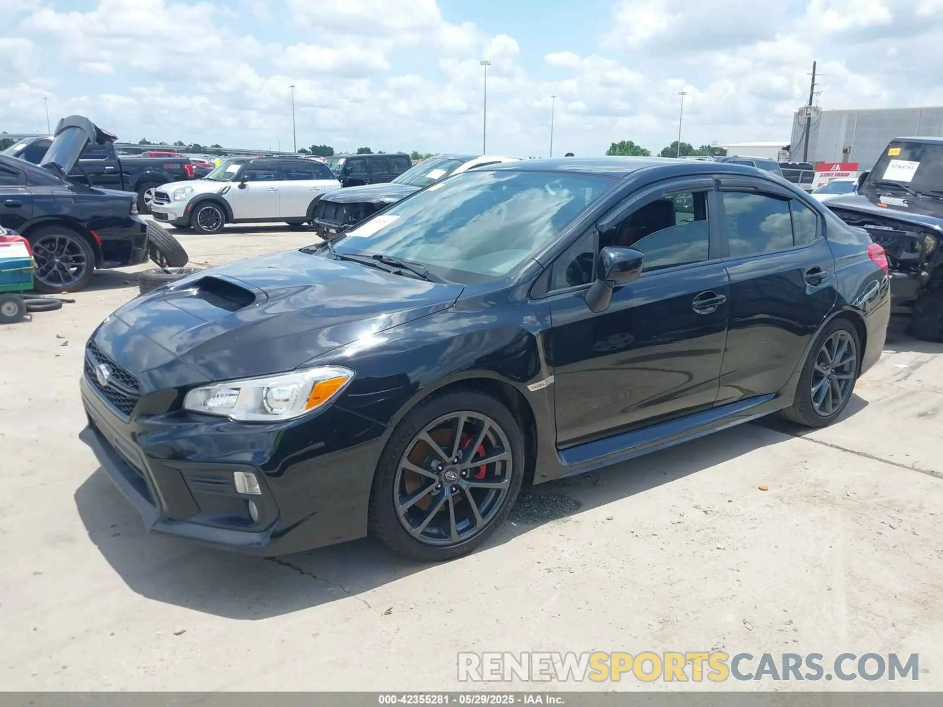 2 Фотография поврежденного автомобиля JF1VA1B6XK9819080 SUBARU WRX 2019