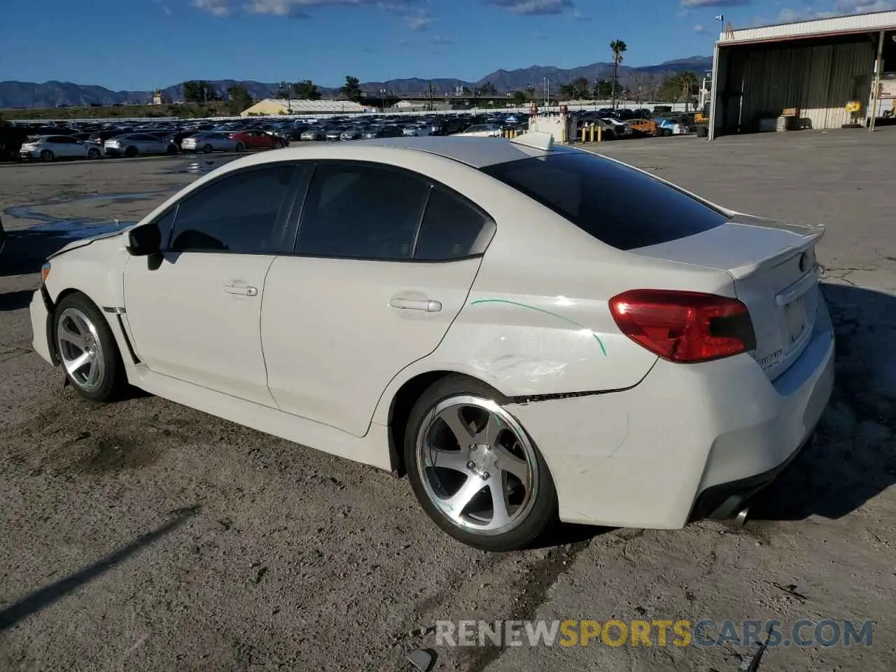 2 Photograph of a damaged car JF1VA1C65K9816358 SUBARU WRX 2019