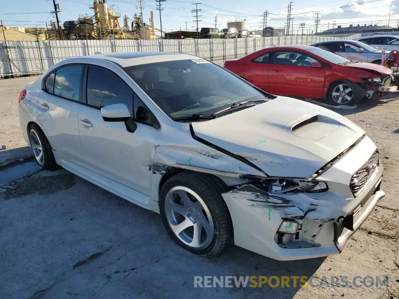 4 Photograph of a damaged car JF1VA1C65K9816358 SUBARU WRX 2019