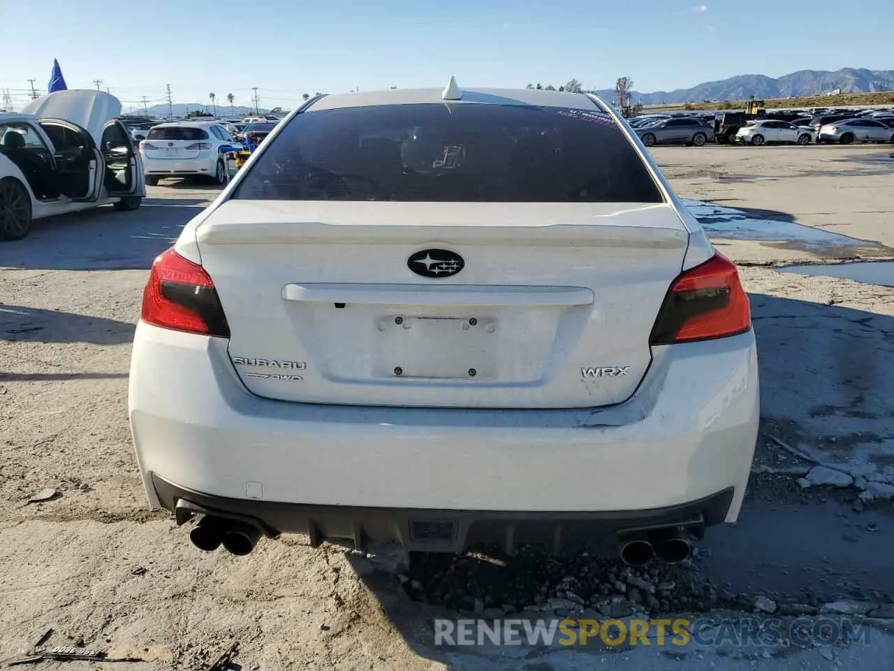 6 Photograph of a damaged car JF1VA1C65K9816358 SUBARU WRX 2019