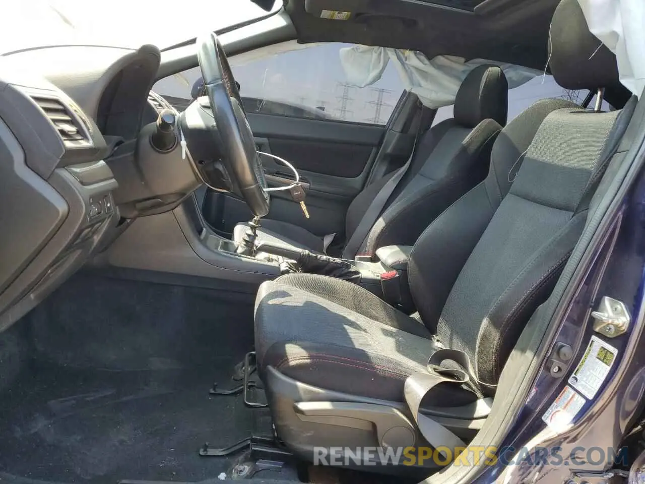 7 Photograph of a damaged car JF1VA1C6XK9802245 SUBARU WRX 2019
