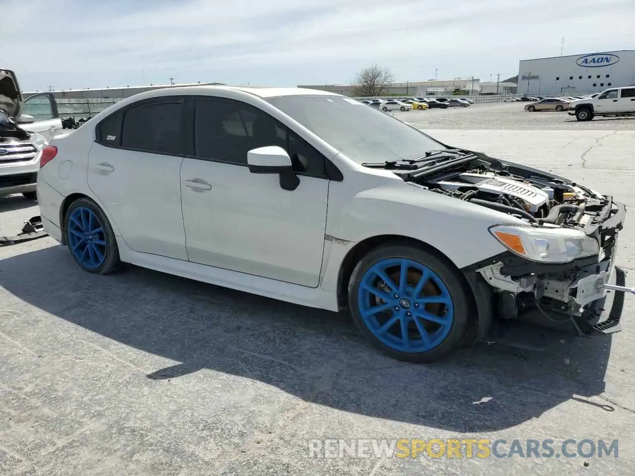 4 Photograph of a damaged car JF1VA1F61K8807593 SUBARU WRX 2019
