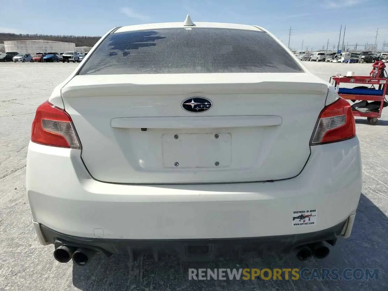 6 Photograph of a damaged car JF1VA1F61K8807593 SUBARU WRX 2019