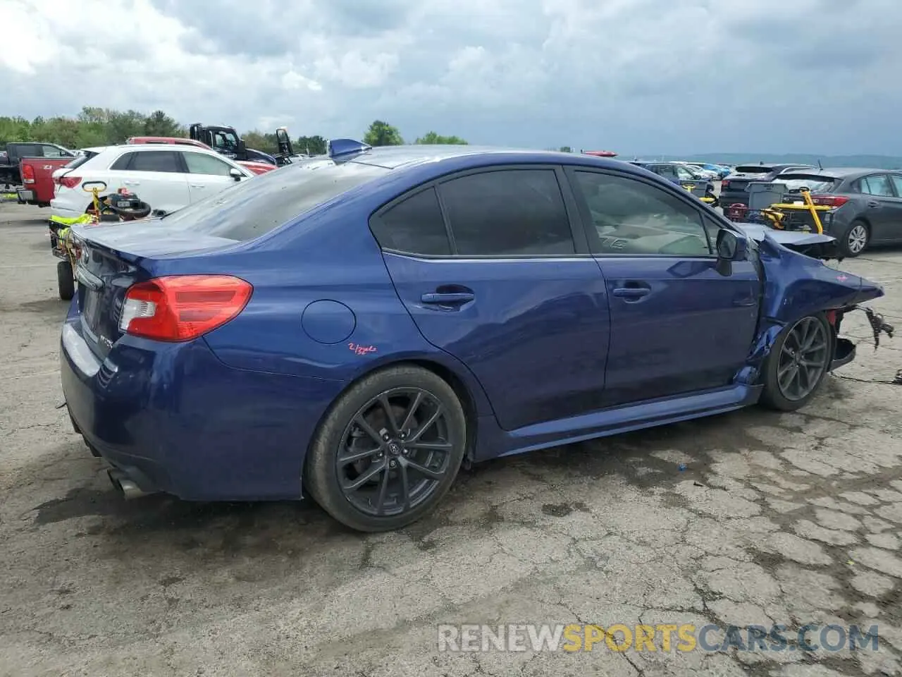 3 Photograph of a damaged car JF1VA1F69K8821211 SUBARU WRX 2019