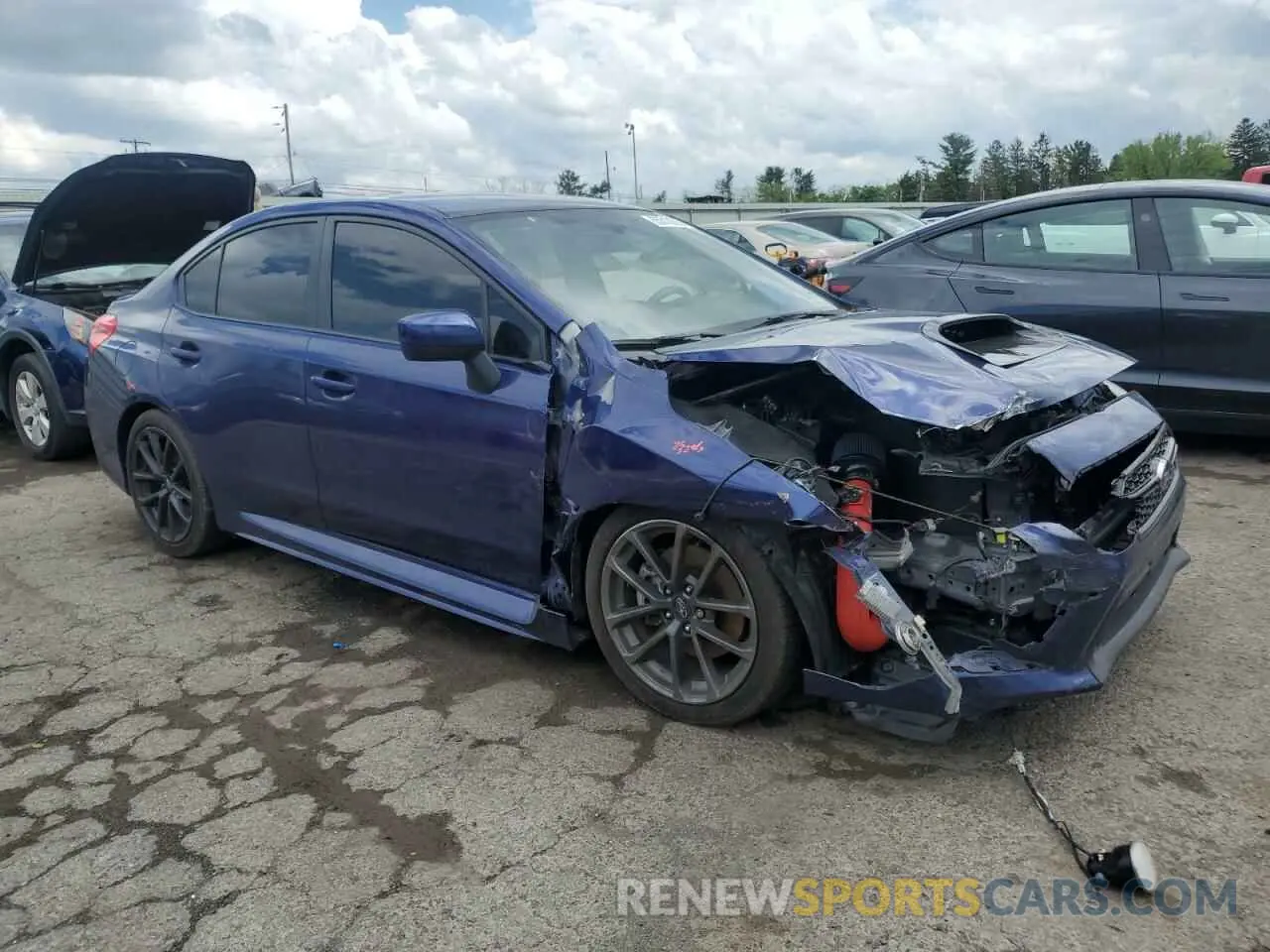 4 Photograph of a damaged car JF1VA1F69K8821211 SUBARU WRX 2019