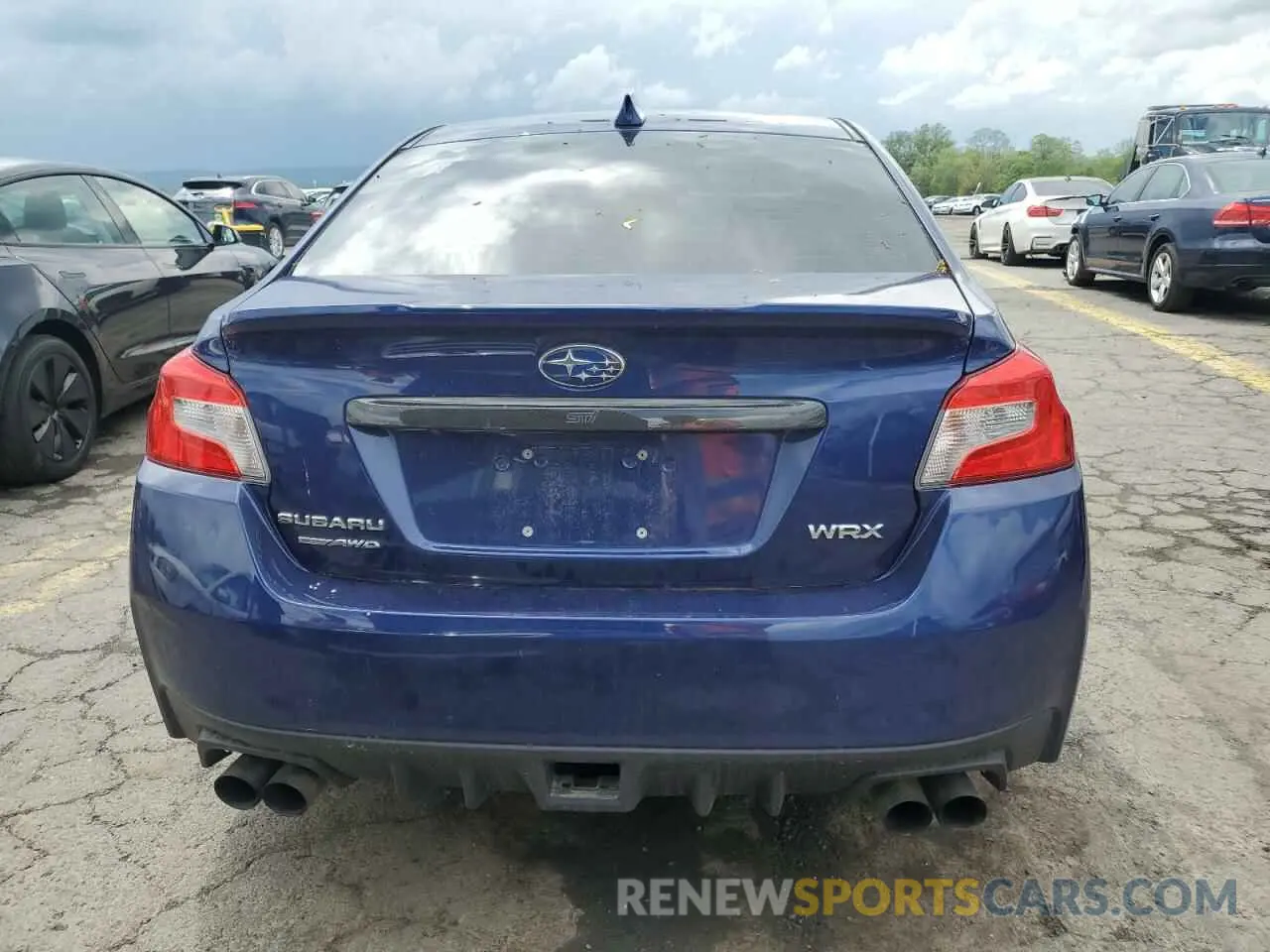 6 Photograph of a damaged car JF1VA1F69K8821211 SUBARU WRX 2019