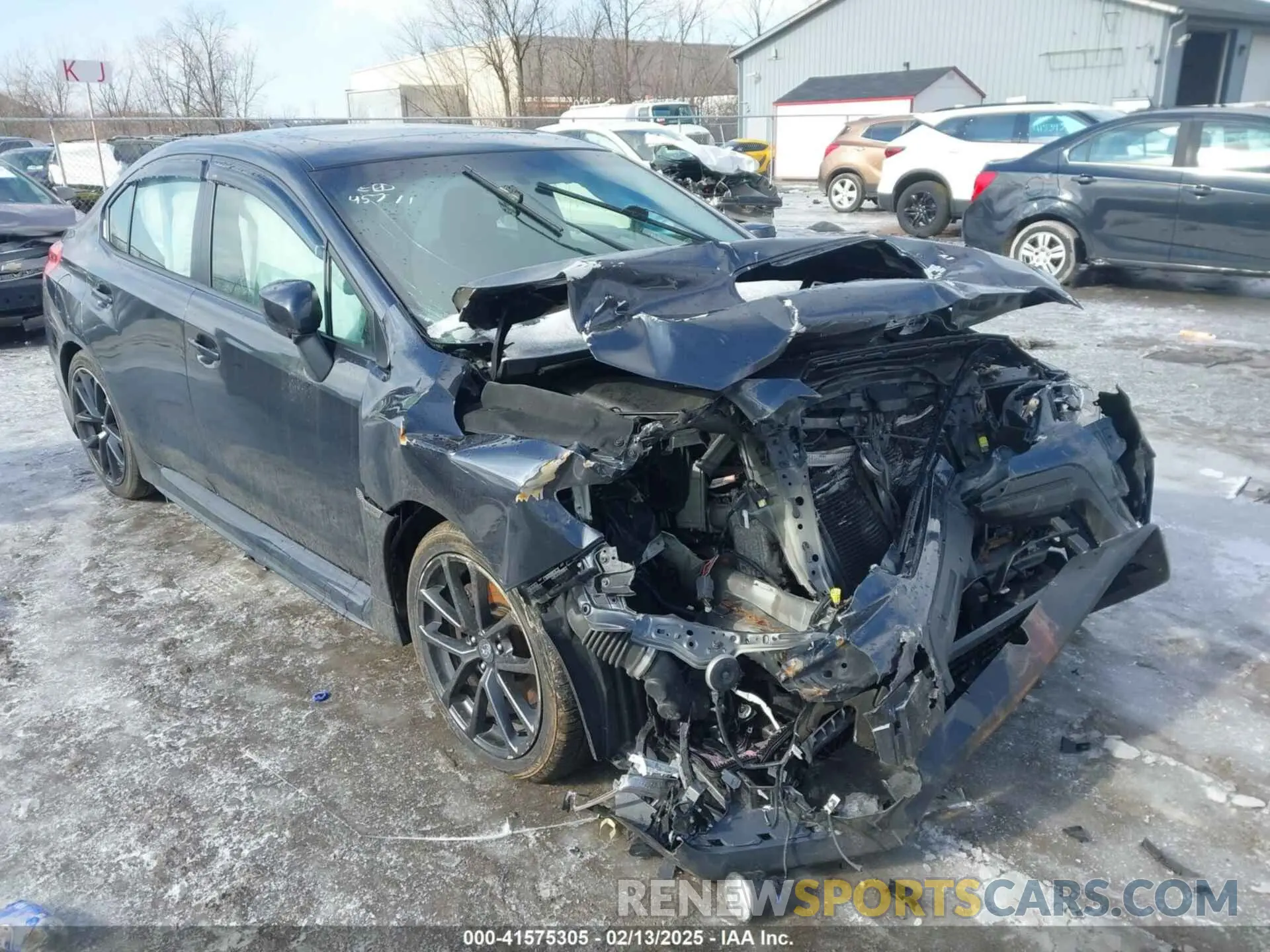 1 Photograph of a damaged car JF1VA1H67K9827449 SUBARU WRX 2019