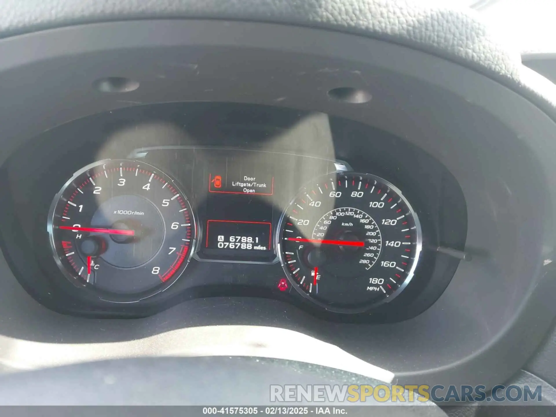 14 Photograph of a damaged car JF1VA1H67K9827449 SUBARU WRX 2019
